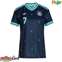 Camiseta Alemania Kai Havertz #7 Visitante Equipación para mujer Mundial 2026 manga corta